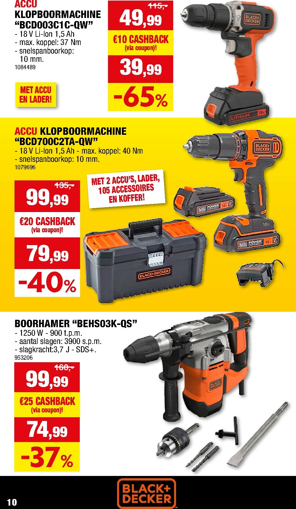 hubo - De Hubo - Gereedschap folder geldig vanaf 01/11 t/m 31/01 - page: 10