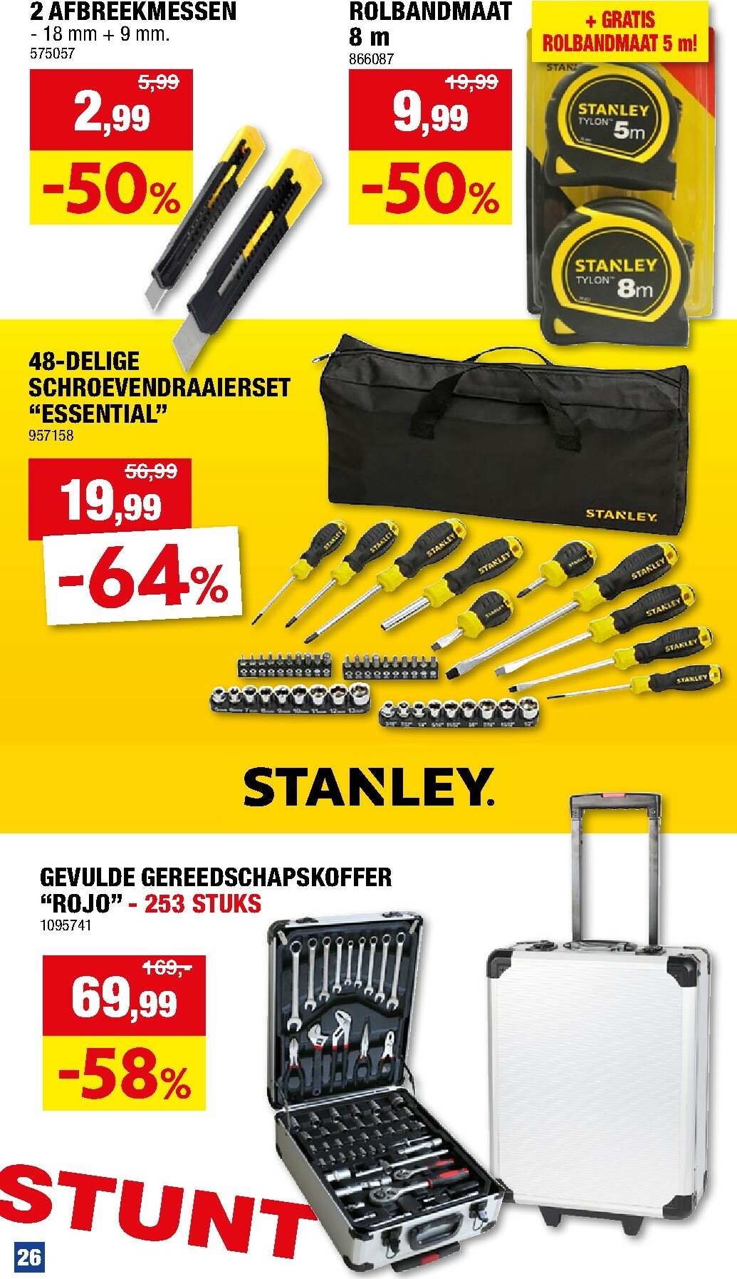 hubo - De Hubo - Gereedschap folder geldig vanaf 01/11 t/m 31/01 - page: 26