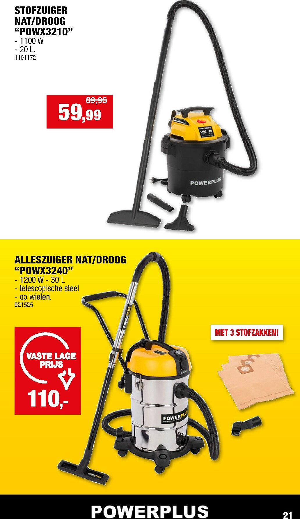 hubo - De Hubo - Gereedschap folder geldig vanaf 01/11 t/m 31/01 - page: 21