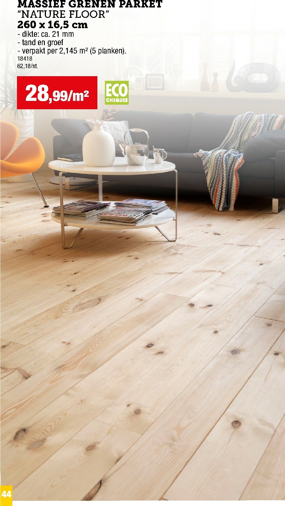 hubo - De Hubo - Vloer- en wandbekleding folder geldig vanaf 01/12 t/m 31/05 - page: 44