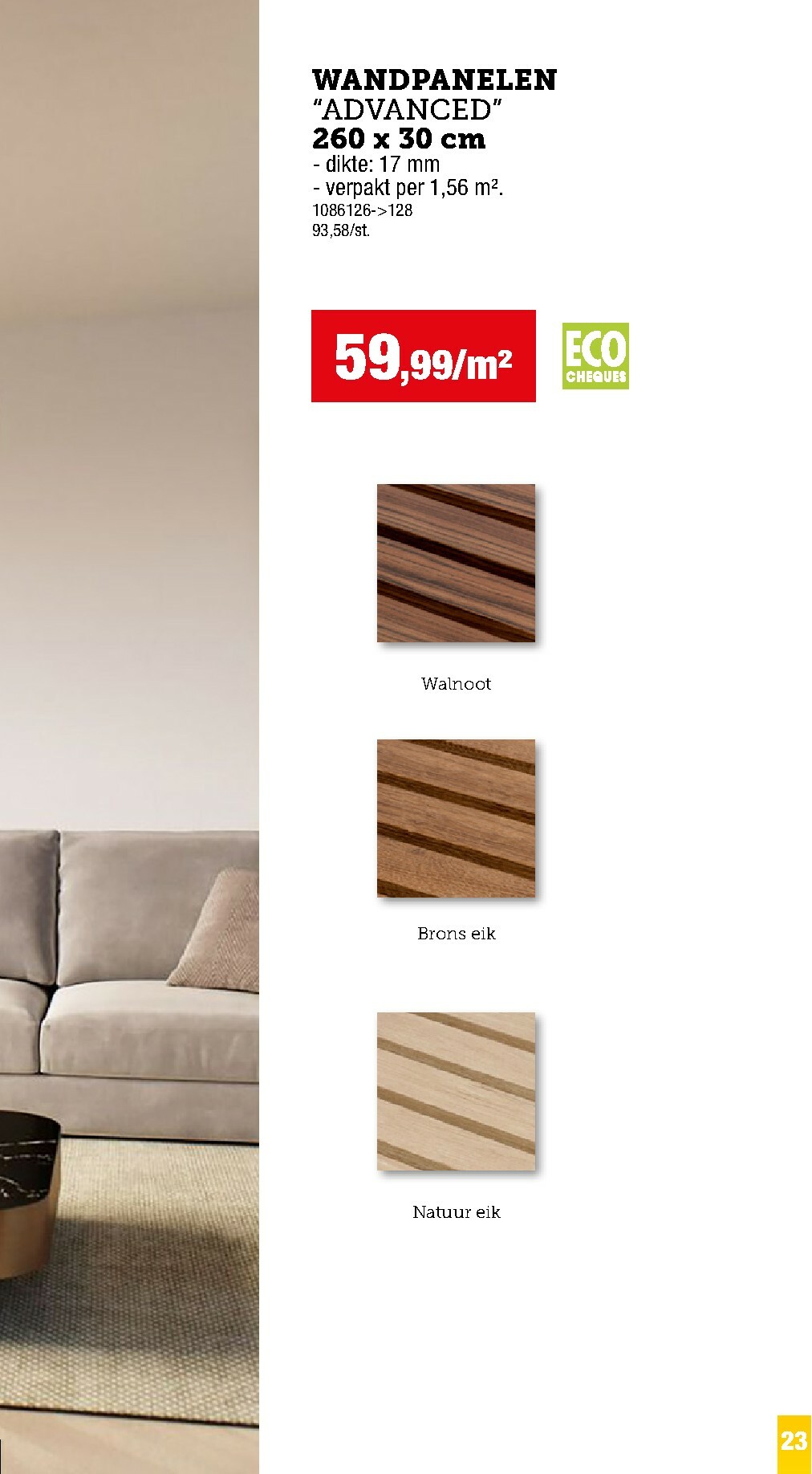 hubo - De Hubo - Vloer- en wandbekleding folder geldig vanaf 01/12 t/m 31/05 - page: 23