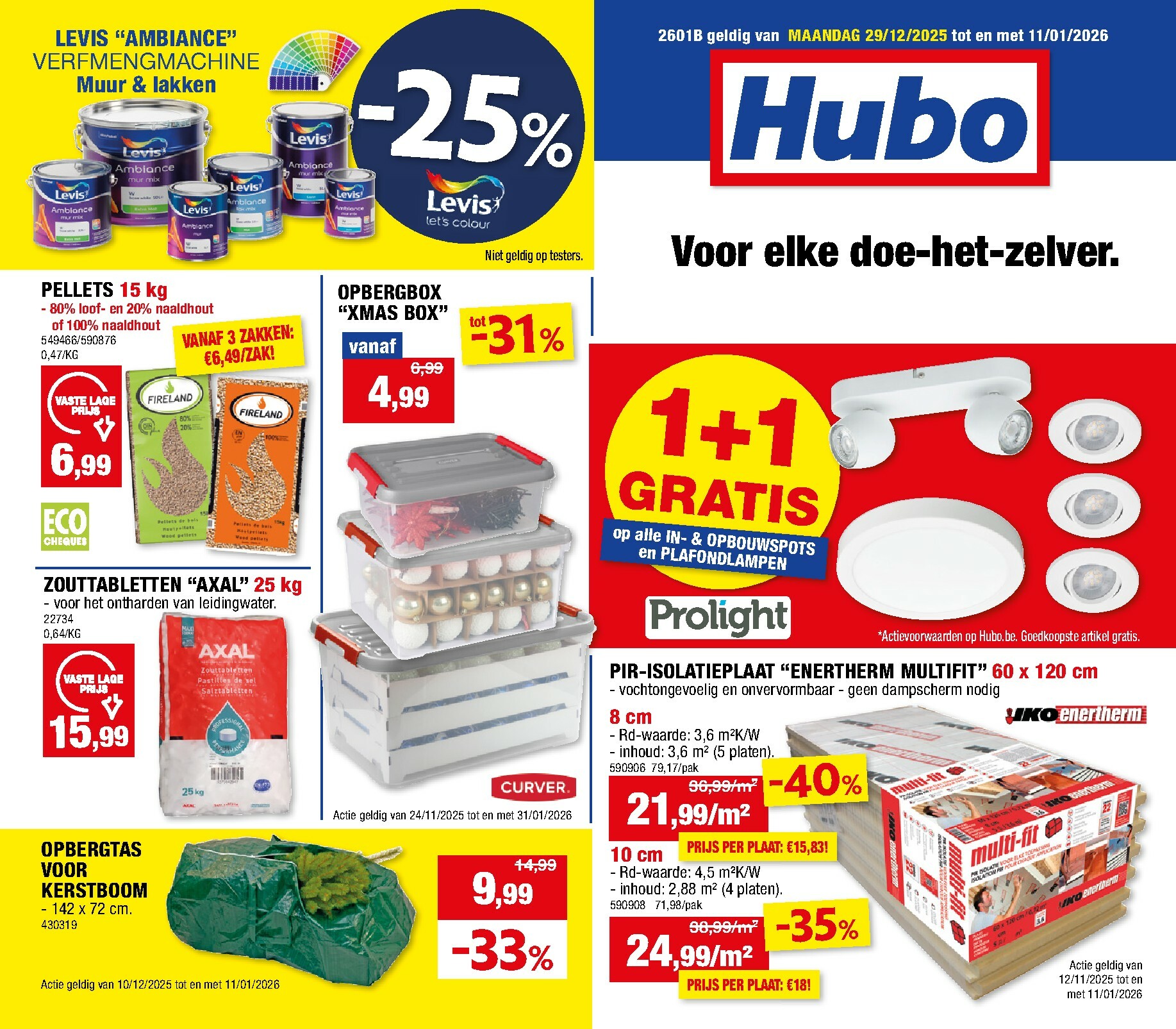 hubo - De Hubo folder geldig vanaf 29/12 t/m 11/01 - page: 1