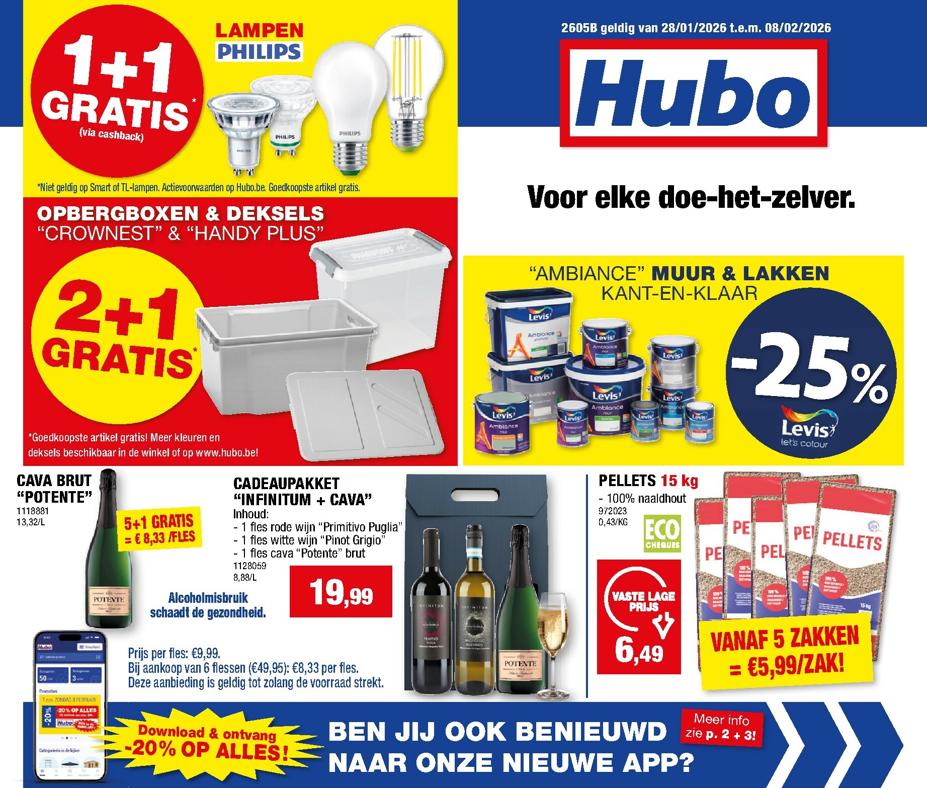hubo - De Hubo folder geldig vanaf 28/01/2026 t/m 08/02/2026 - page: 1