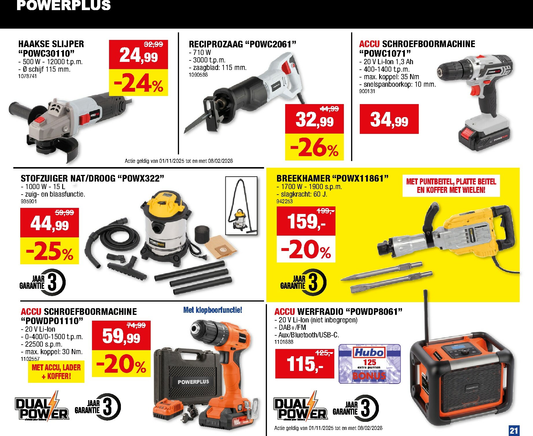 hubo - De Hubo folder geldig vanaf 28/01/2026 t/m 08/02/2026 - page: 21