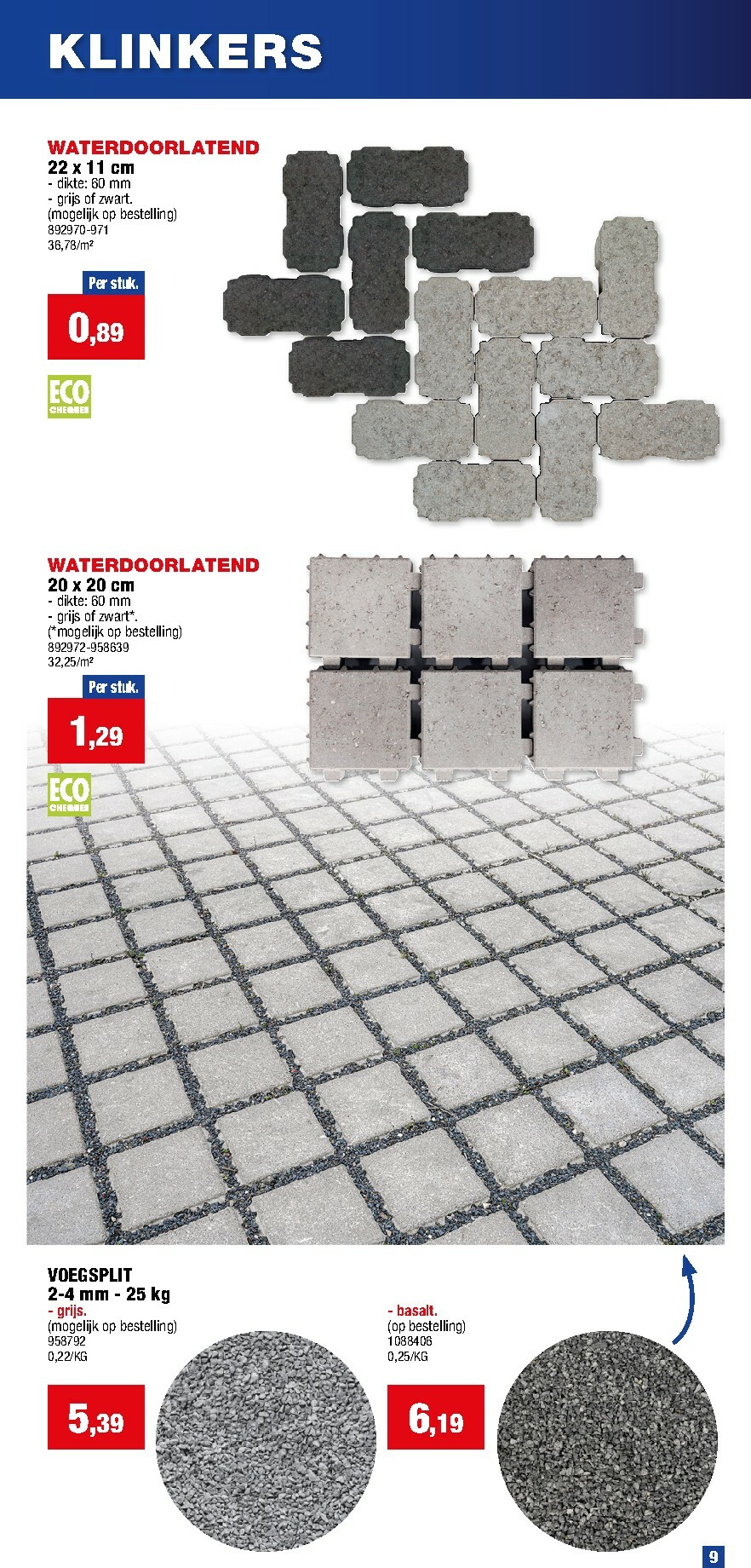 hubo - De Hubo - Terras & bestrating folder geldig vanaf 01/02/2026 t/m 31/12/2026 - page: 9