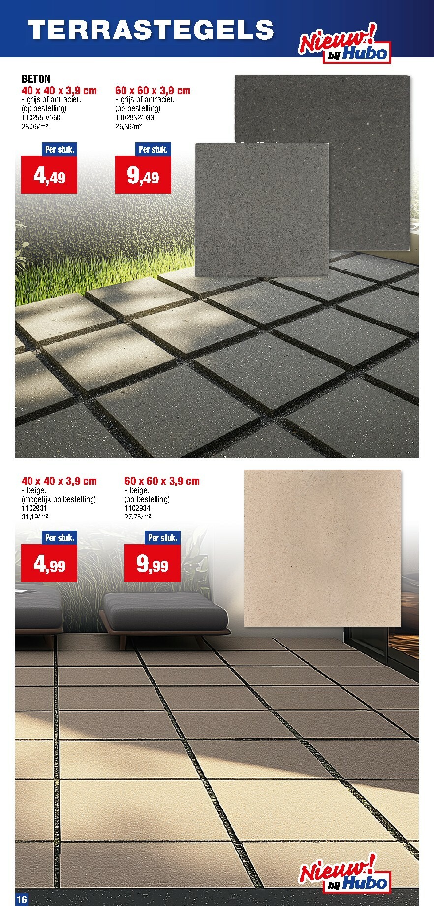 hubo - De Hubo - Terras & bestrating folder geldig vanaf 01/02/2026 t/m 31/12/2026 - page: 16