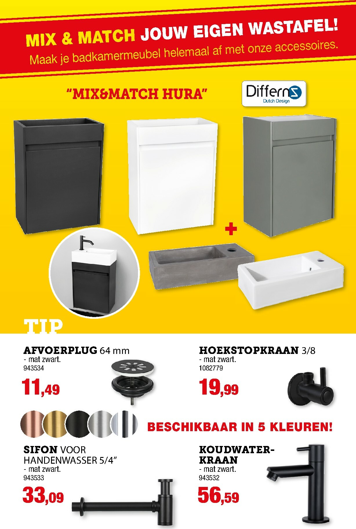 hubo - De Hubo - Sanitairspecial folder geldig vanaf 01/02/2026 t/m 31/12/2026 - page: 39