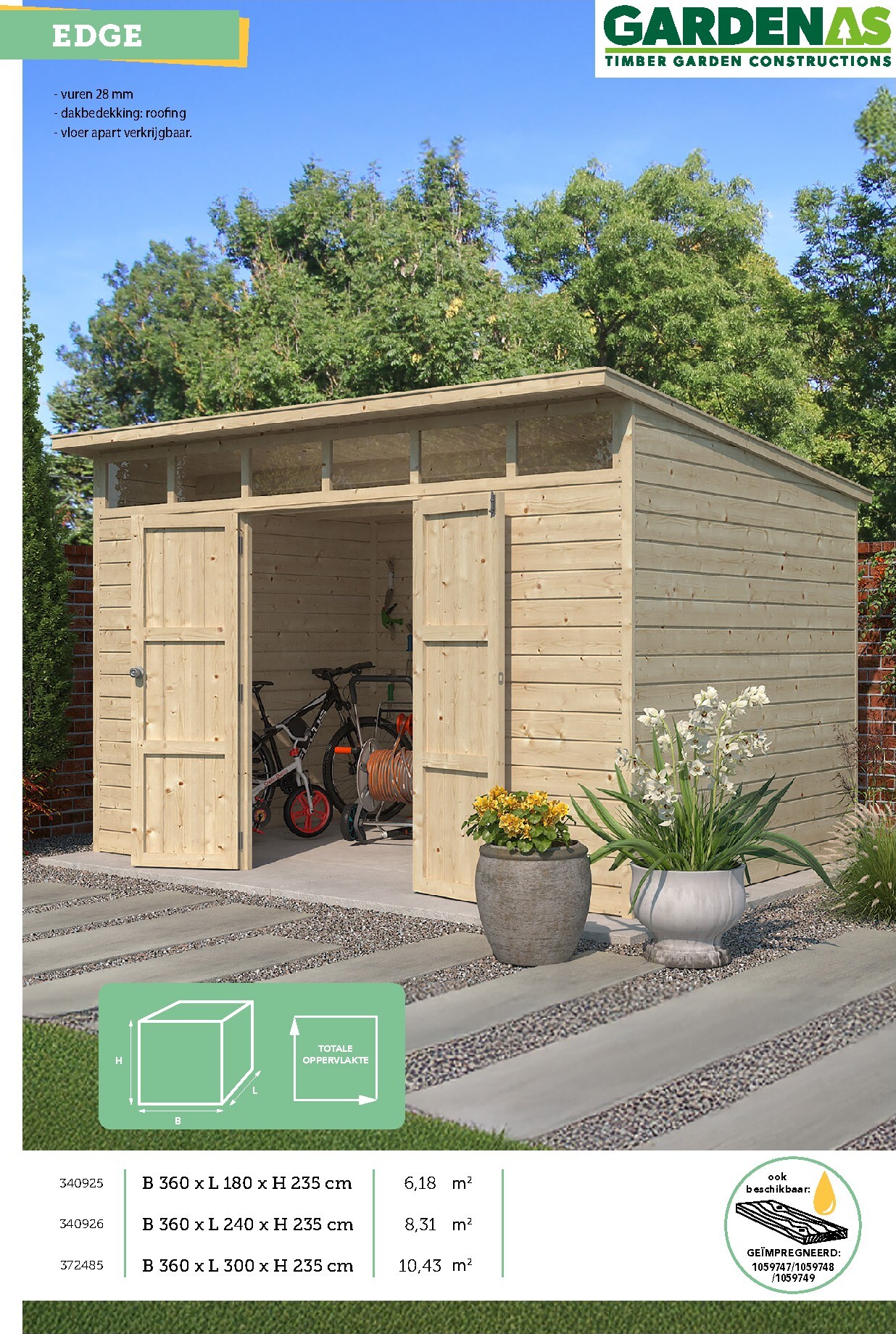 hubo - De Hubo - Tuinhuis catalogus folder geldig vanaf 25/02/2026 t/m 30/06/2026 - page: 7