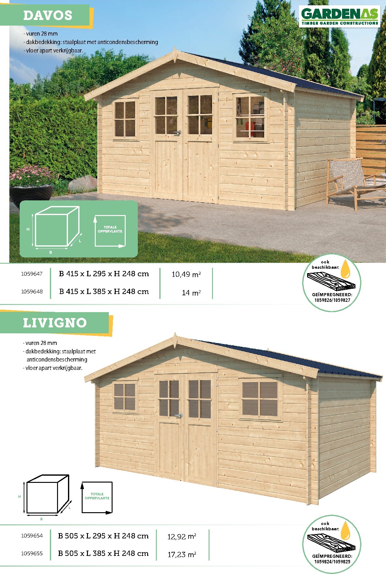 hubo - De Hubo - Tuinhuis catalogus folder geldig vanaf 25/02/2026 t/m 30/06/2026 - page: 24