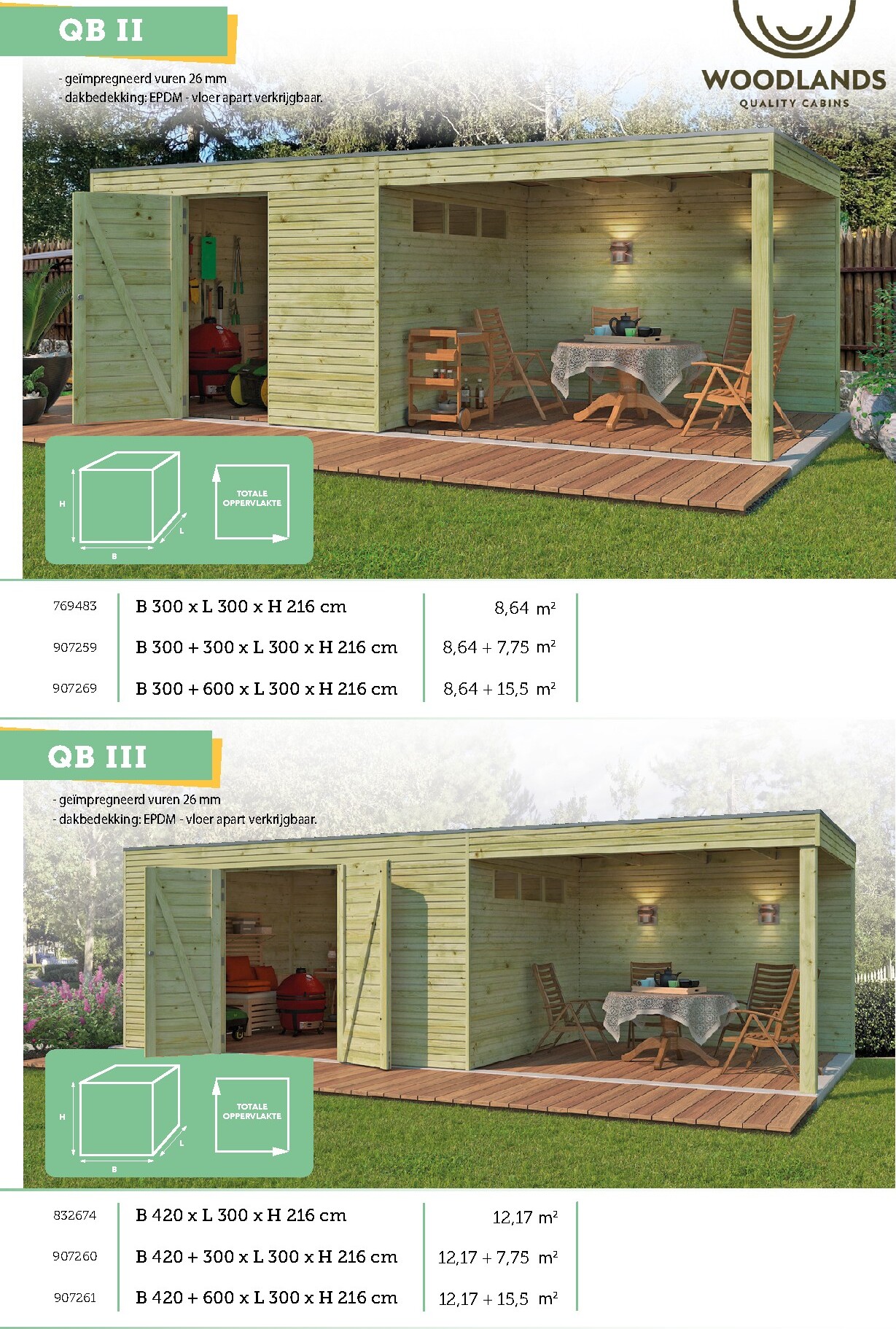 hubo - De Hubo - Tuinhuis catalogus folder geldig vanaf 25/02/2026 t/m 30/06/2026 - page: 9
