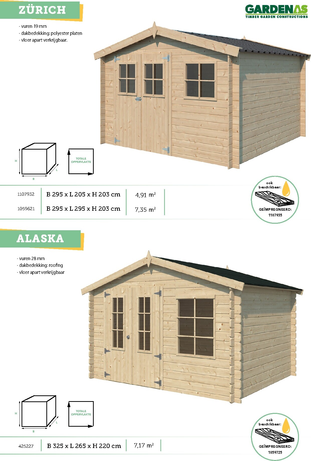 hubo - De Hubo - Tuinhuis catalogus folder geldig vanaf 25/02/2026 t/m 30/06/2026 - page: 21