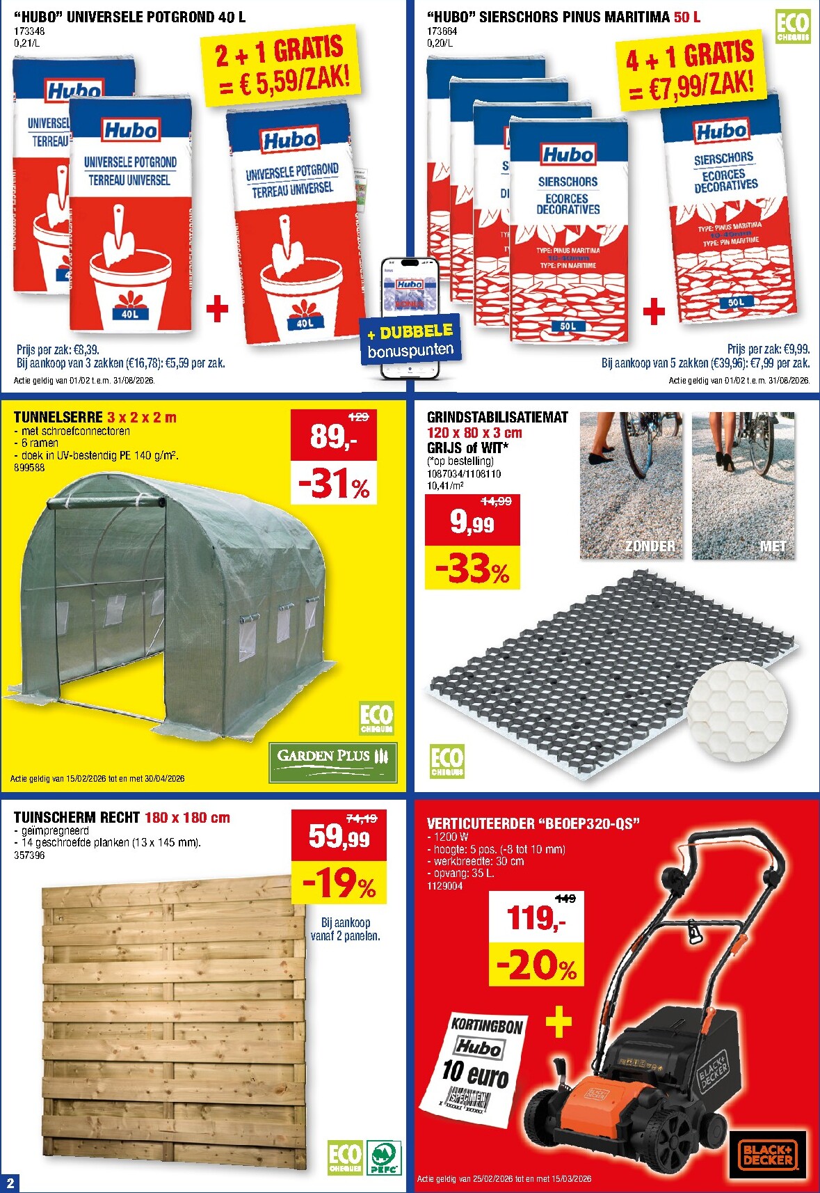 hubo - De Hubo folder geldig vanaf 04/03/2026 t/m 15/03/2026 - page: 2