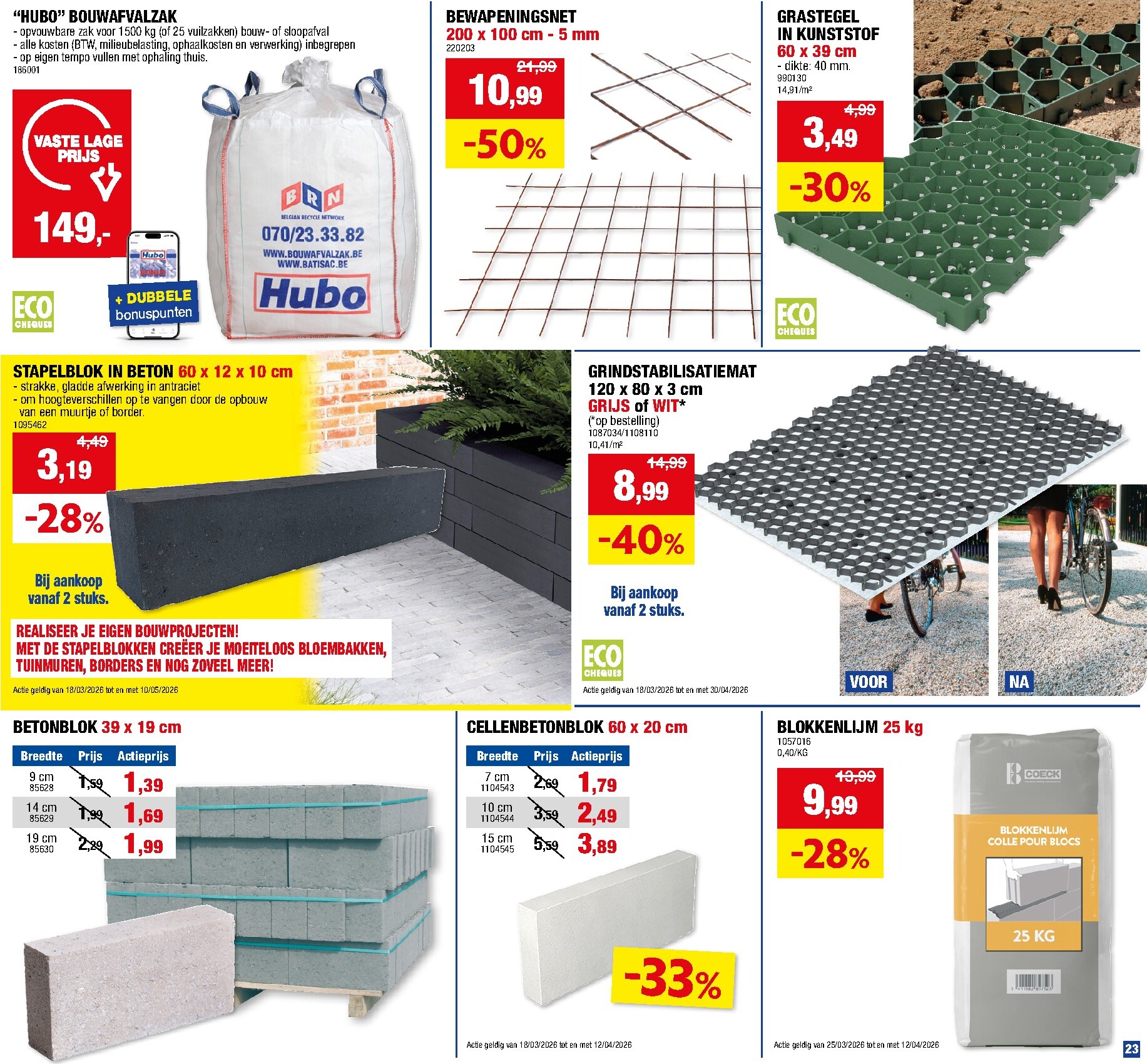hubo - De Hubo folder geldig vanaf 25/03/2026 t/m 05/04/2026 - page: 23