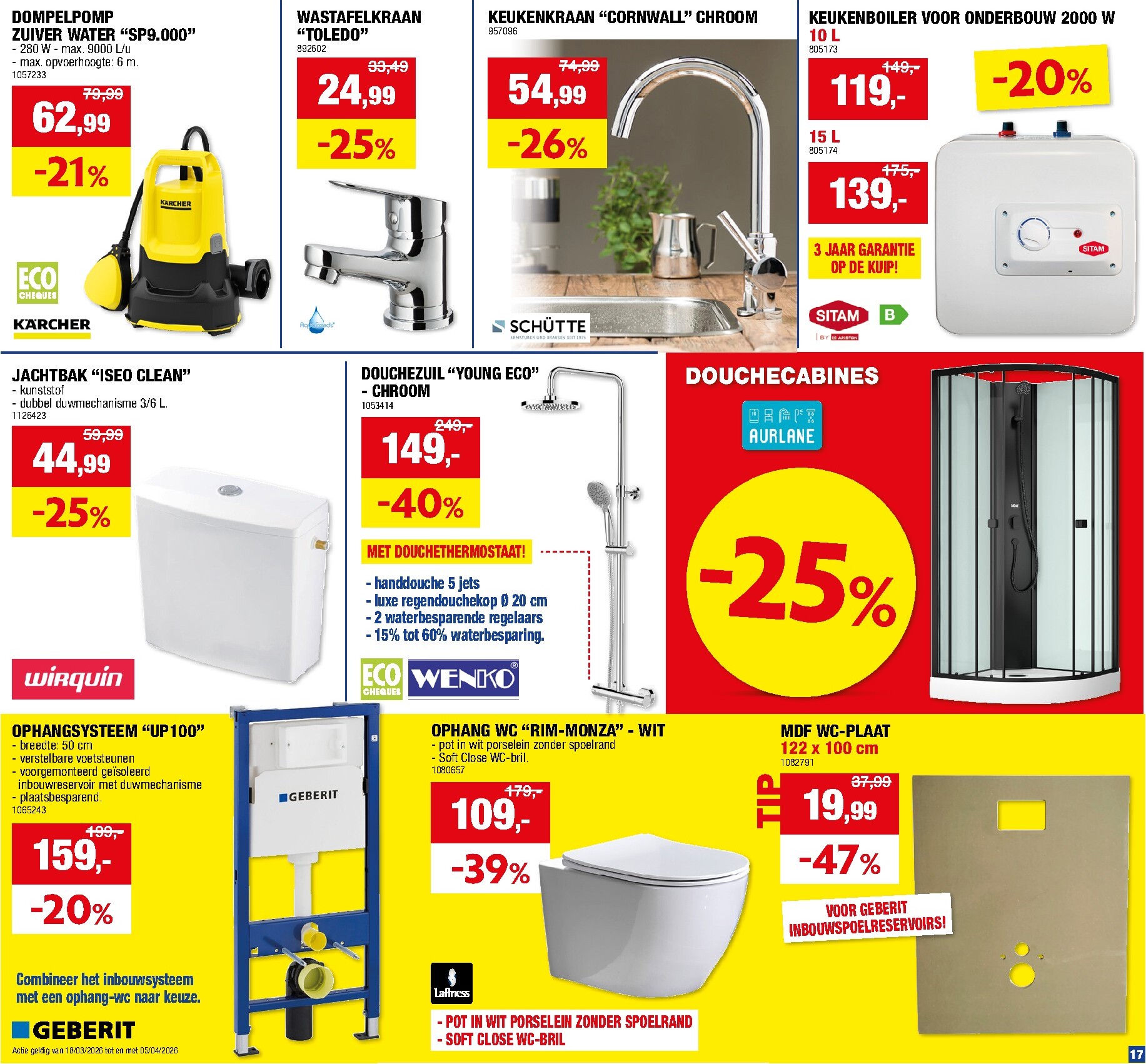 hubo - De Hubo folder geldig vanaf 25/03/2026 t/m 05/04/2026 - page: 17