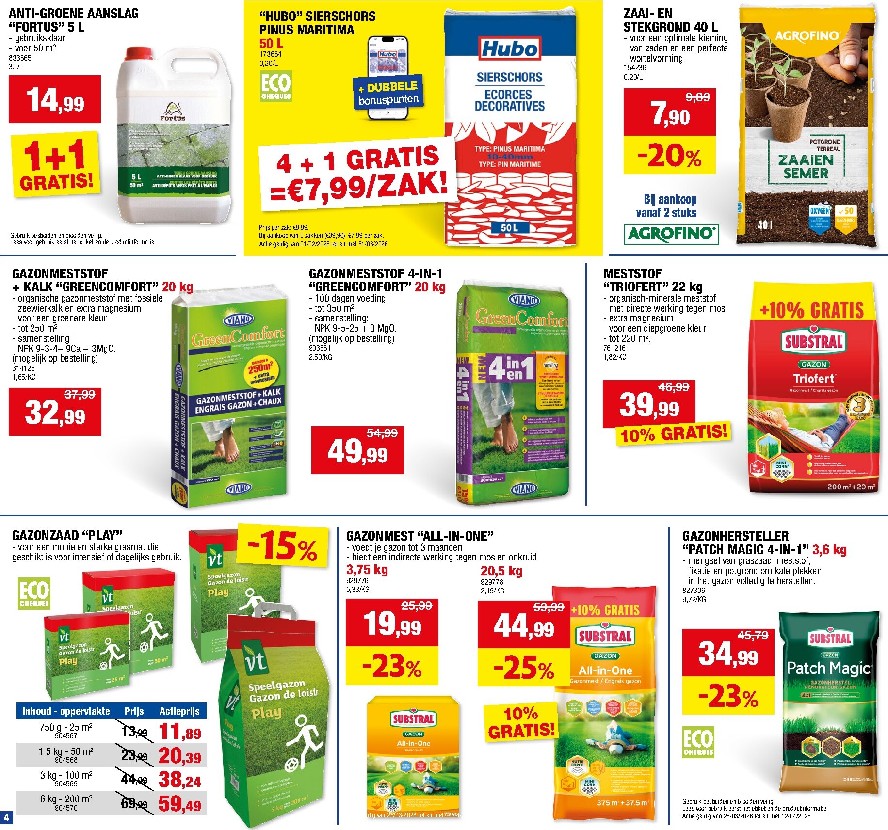 hubo - De Hubo folder geldig vanaf 25/03/2026 t/m 05/04/2026 - page: 4