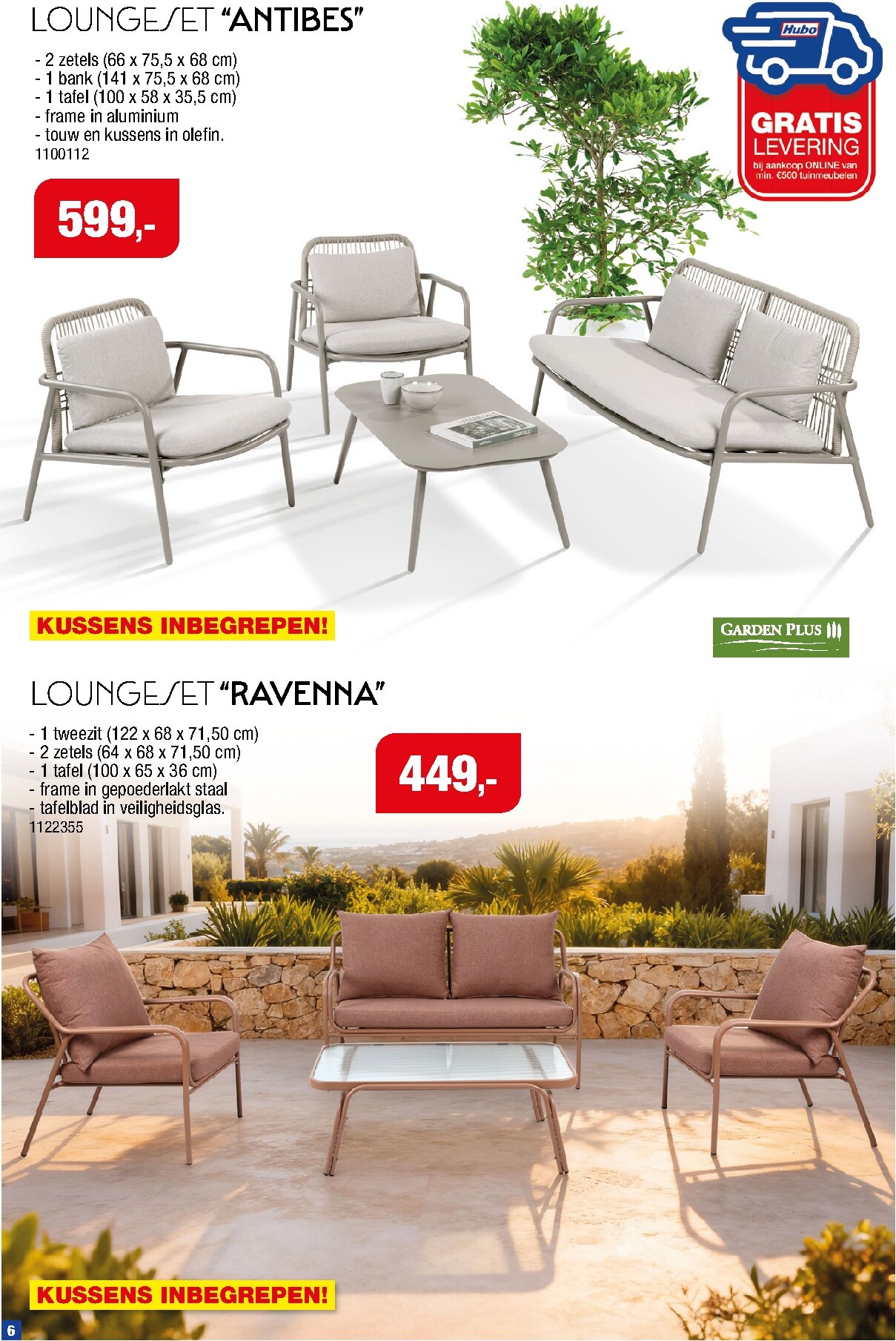 hubo - De Hubo - Tuinmeubelen special folder geldig vanaf 18/03/2026 t/m 31/07/2026 - page: 6