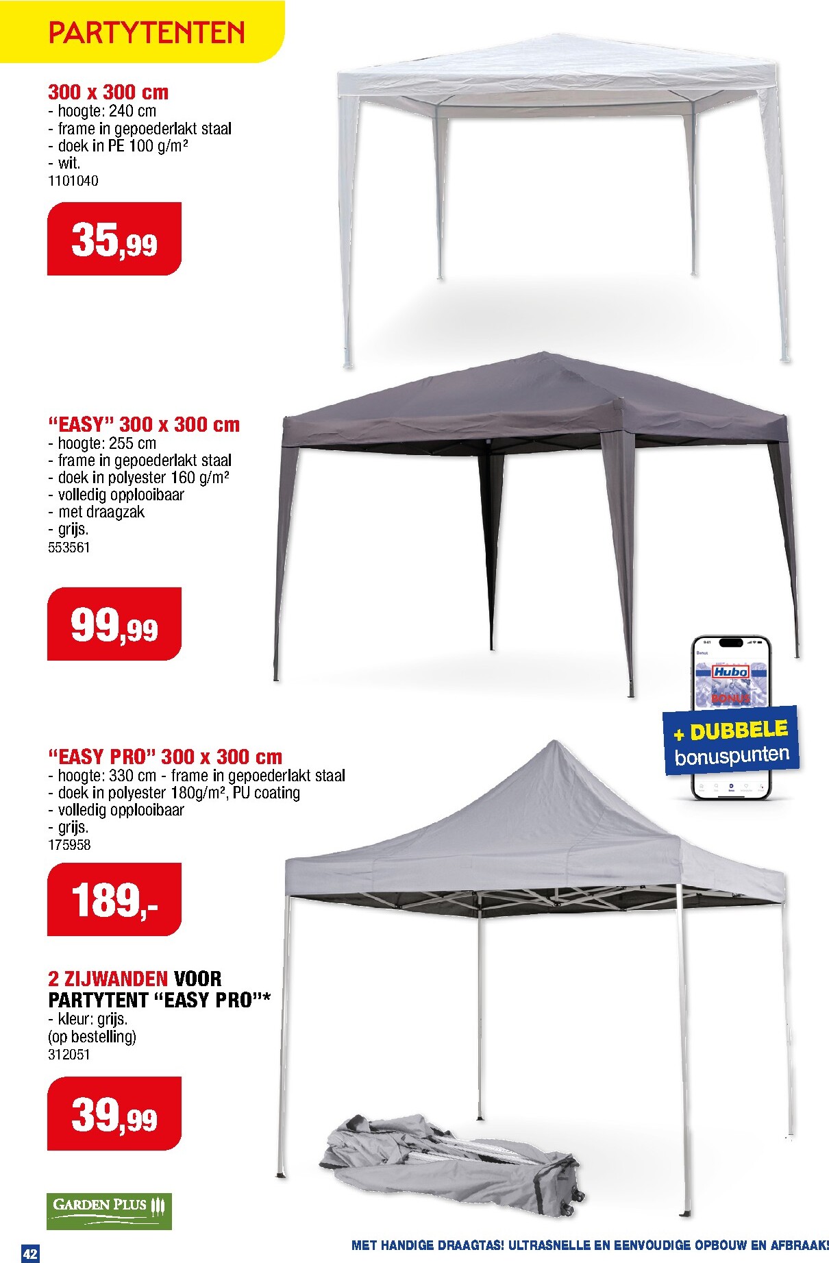 hubo - De Hubo - Tuinmeubelen special folder geldig vanaf 18/03/2026 t/m 31/07/2026 - page: 42