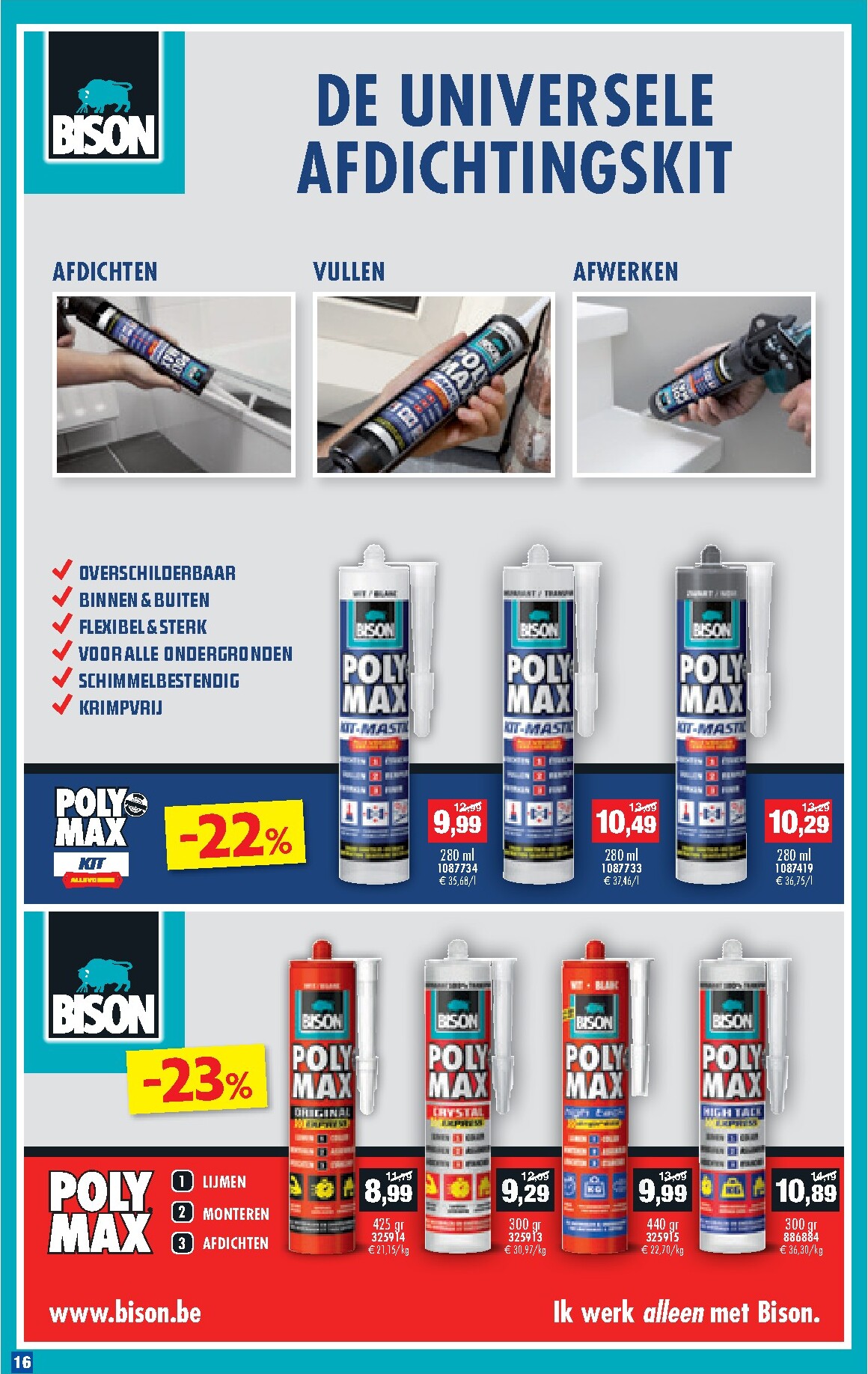 hubo - Huidige Hubo folder geldig van woensdag 08/04/2026 tot zondag 19/04/2026 - page: 16