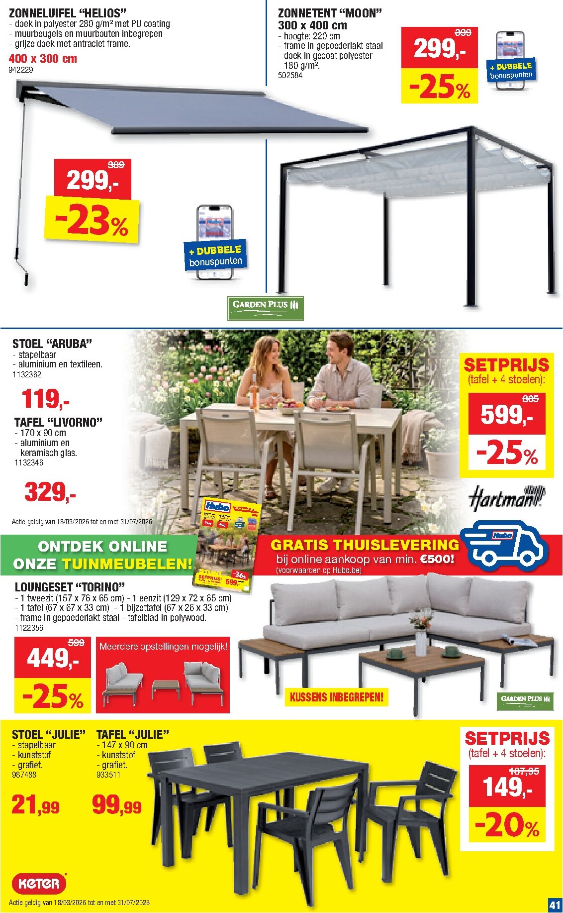 hubo - Huidige Hubo folder geldig van woensdag 08/04/2026 tot zondag 19/04/2026 - page: 42