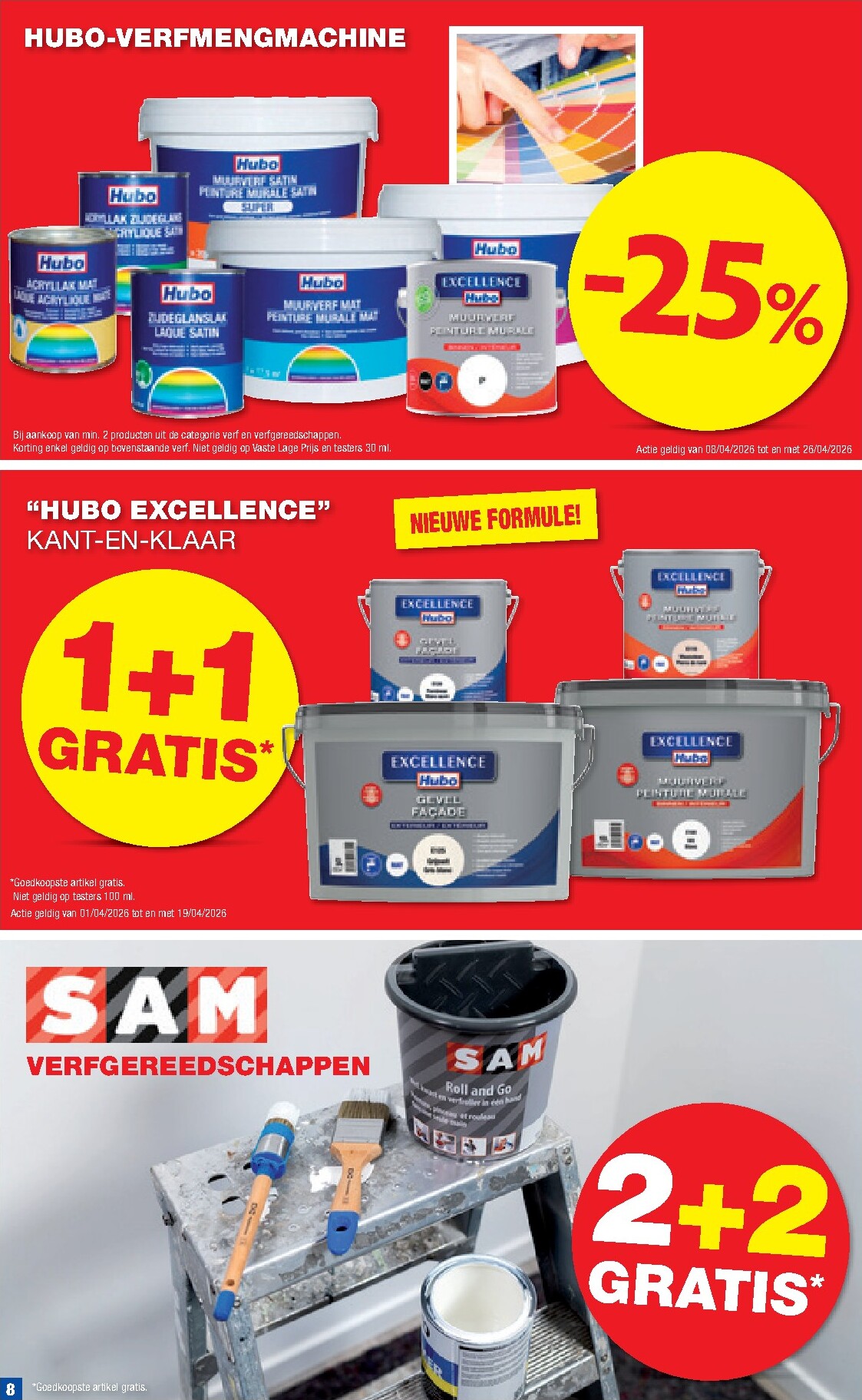 hubo - Huidige Hubo folder geldig van woensdag 08/04/2026 tot zondag 19/04/2026 - page: 8