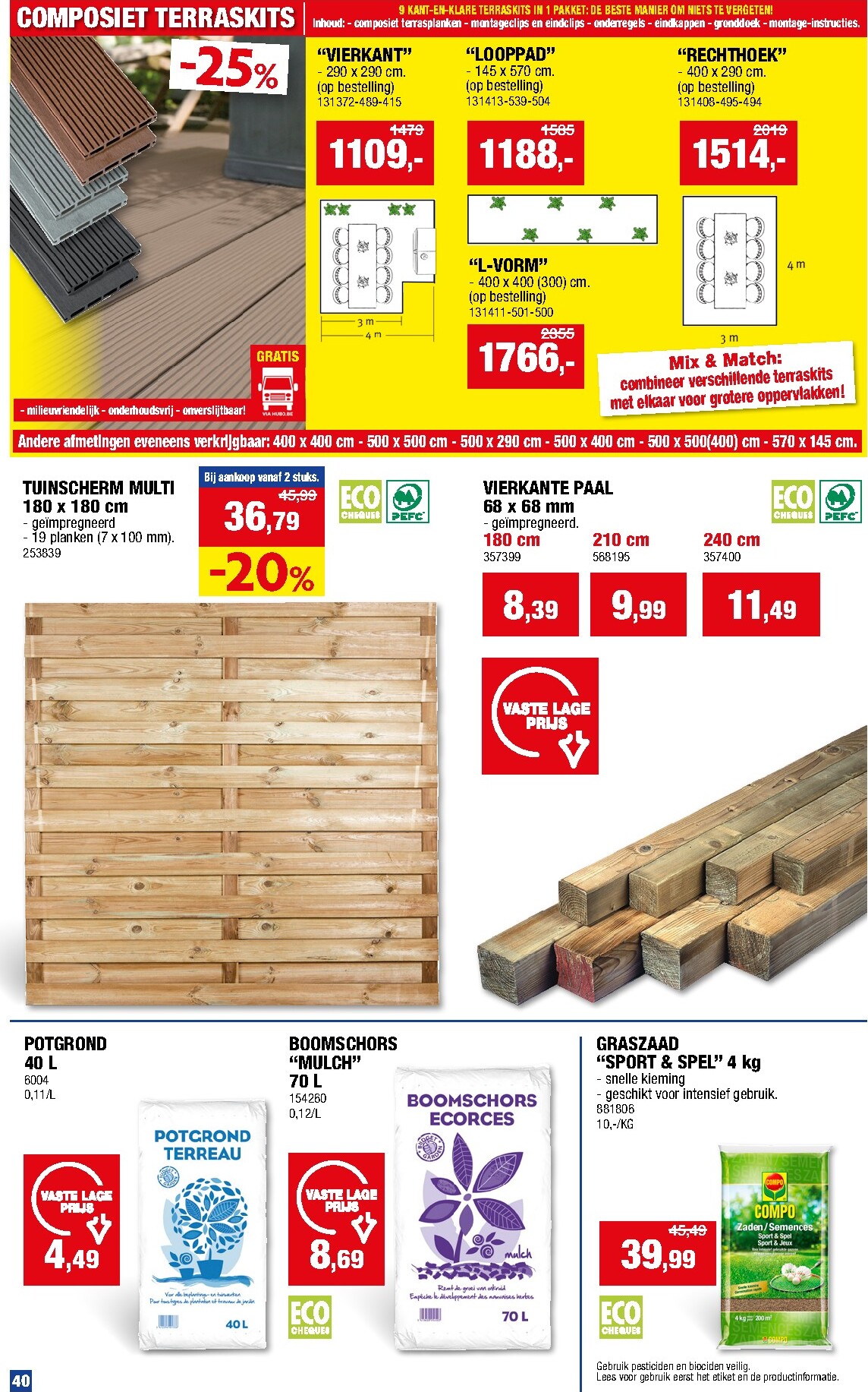 hubo - Huidige Hubo folder geldig van woensdag 08/04/2026 tot zondag 19/04/2026 - page: 41