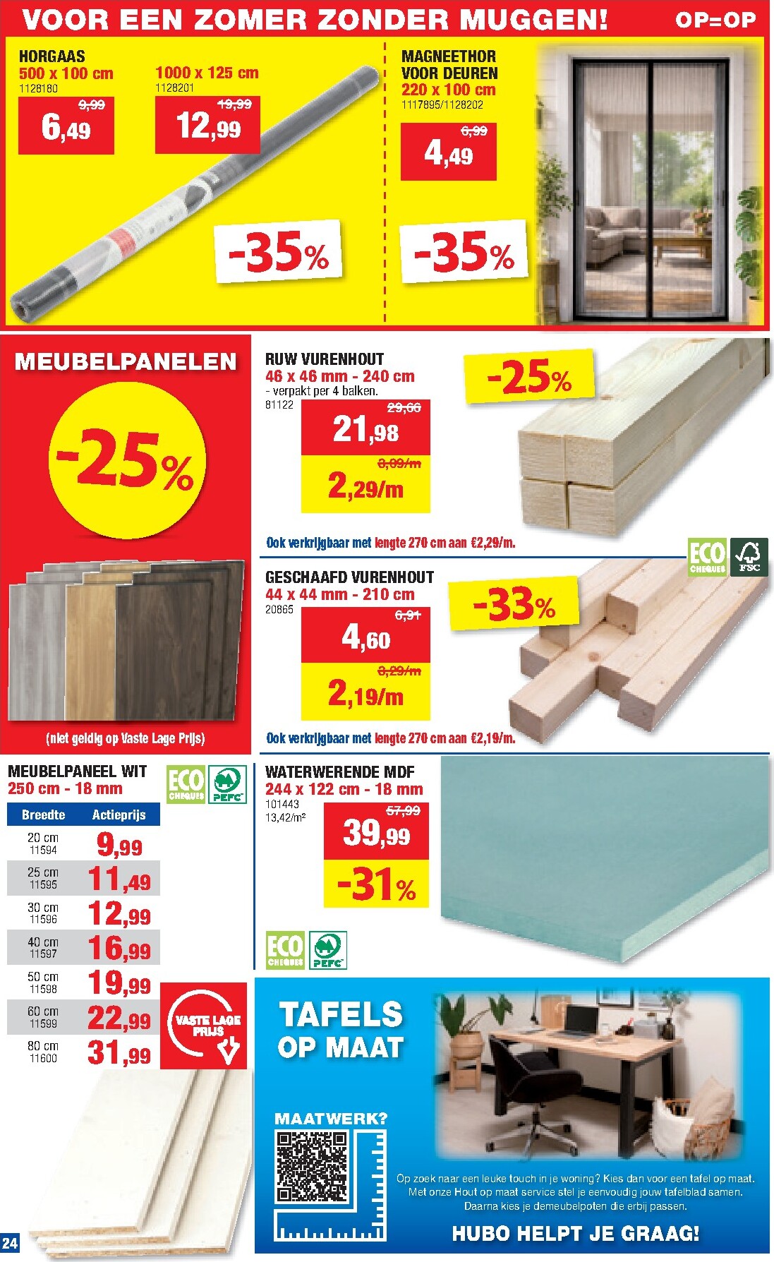 hubo - Huidige Hubo folder geldig van woensdag 08/04/2026 tot zondag 19/04/2026 - page: 24