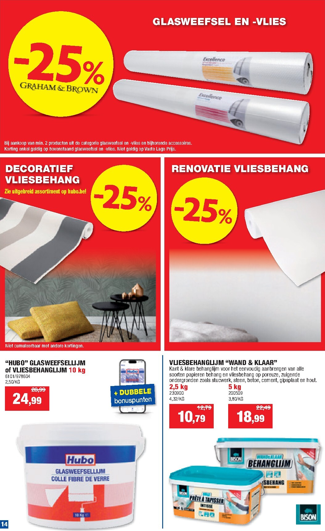 hubo - Huidige Hubo folder geldig van woensdag 08/04/2026 tot zondag 19/04/2026 - page: 14