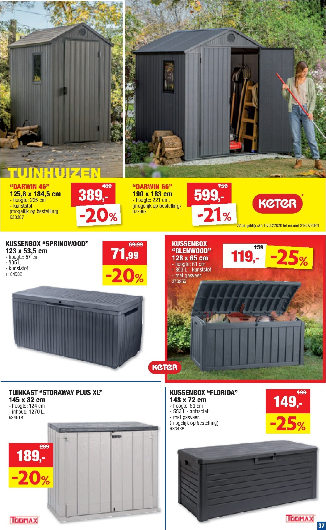 hubo - Huidige Hubo folder geldig van woensdag 08/04/2026 tot zondag 19/04/2026 - page: 38