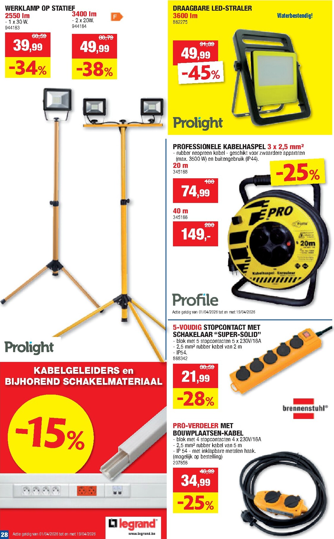 hubo - Huidige Hubo folder geldig van woensdag 08/04/2026 tot zondag 19/04/2026 - page: 29