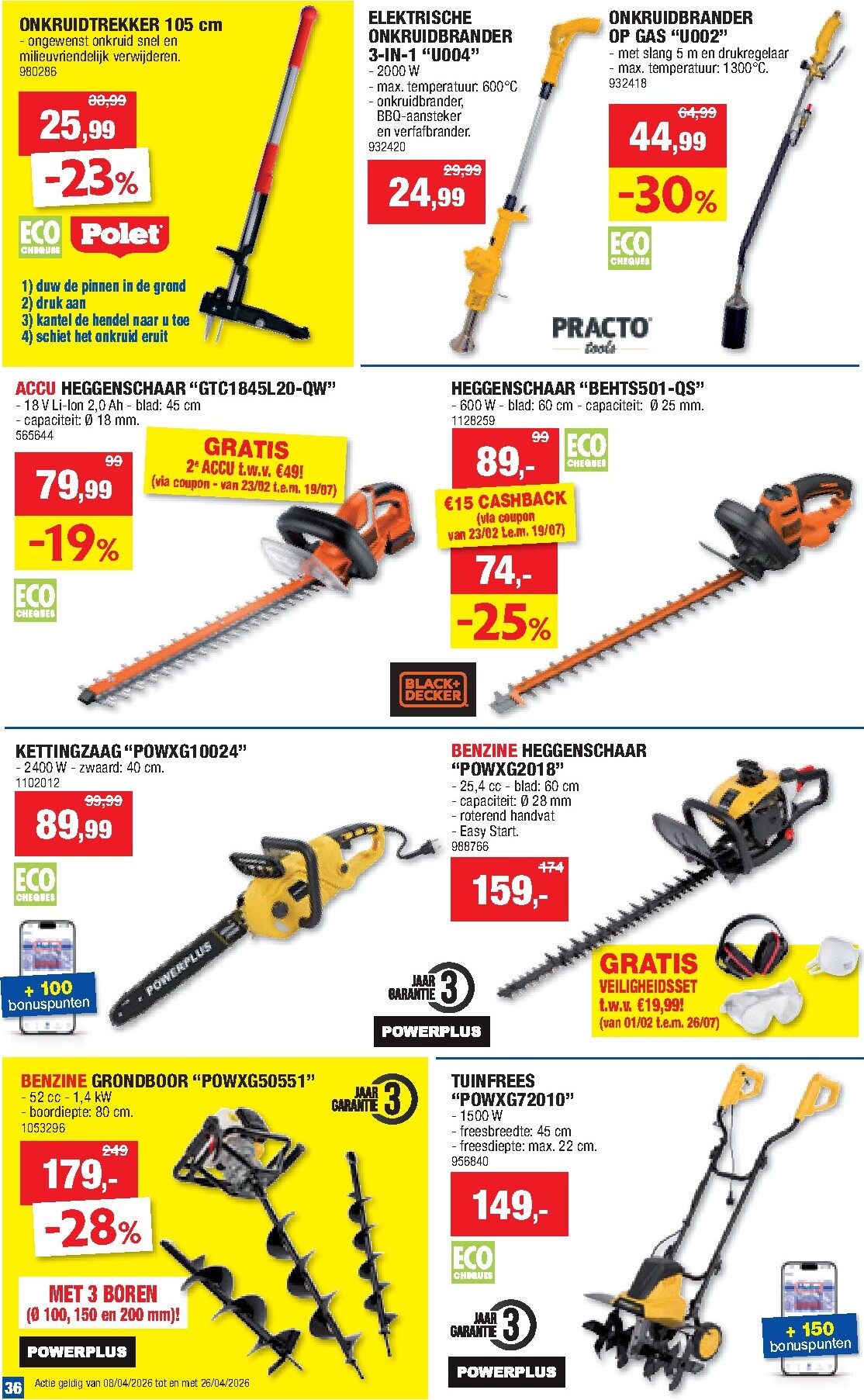 hubo - Huidige Hubo folder geldig van woensdag 08/04/2026 tot zondag 19/04/2026 - page: 37