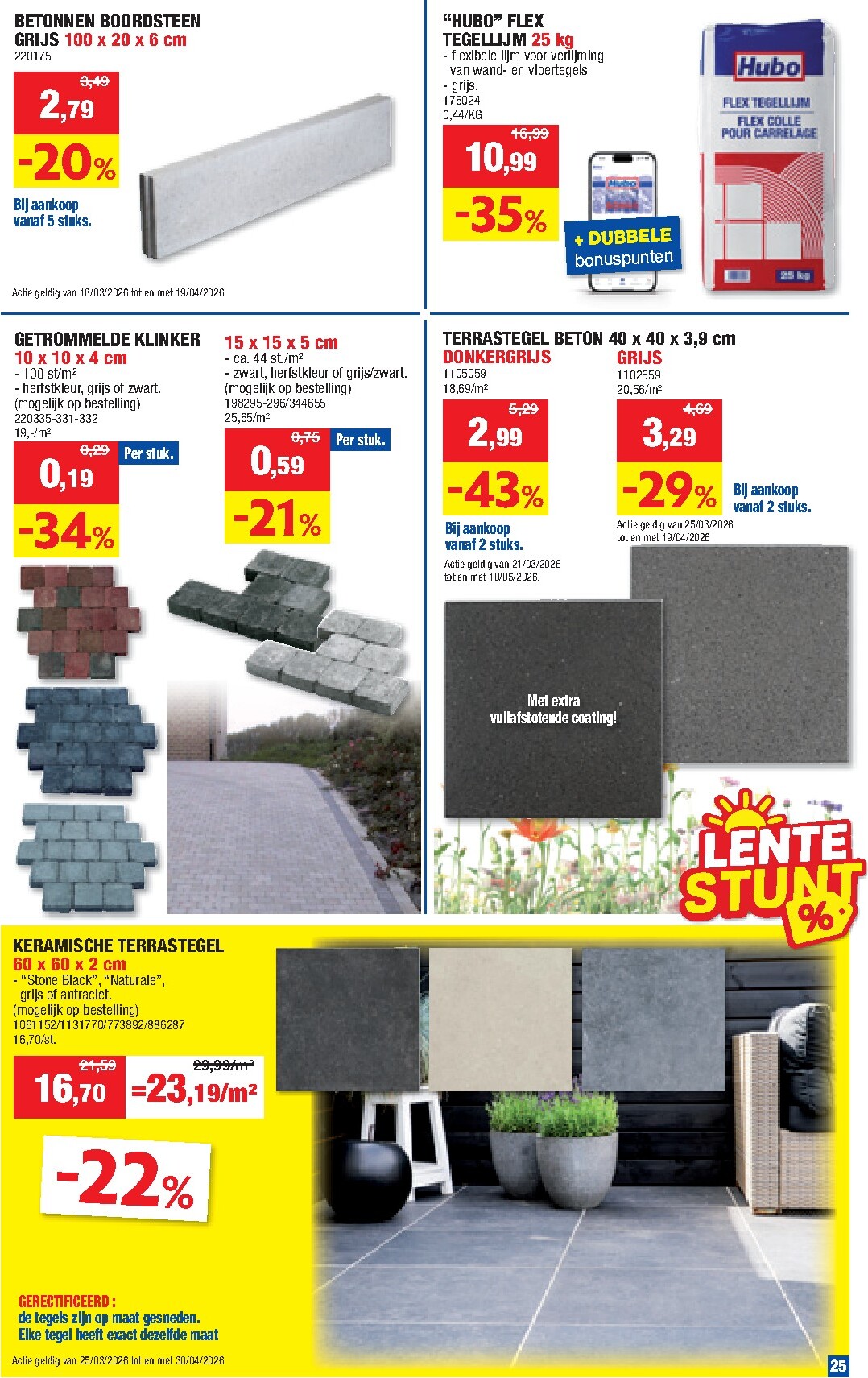 hubo - Huidige Hubo folder geldig van woensdag 08/04/2026 tot zondag 19/04/2026 - page: 25