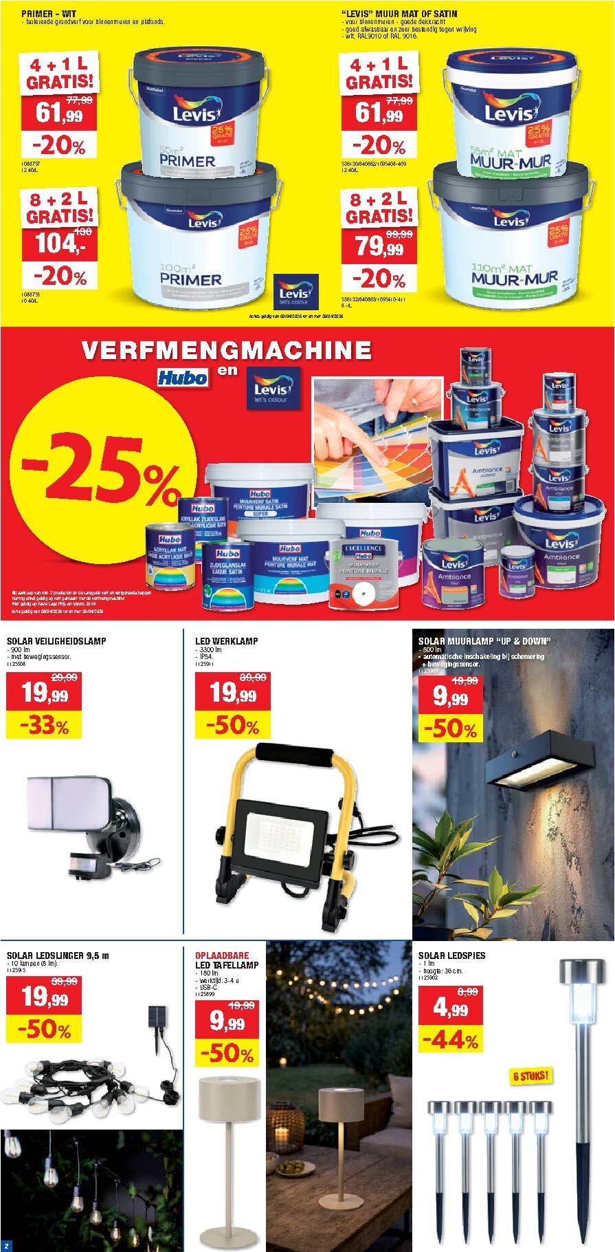hubo - Huidige Hubo folder geldig van woensdag 15/04/2026 tot zondag 26/04/2026 - page: 2