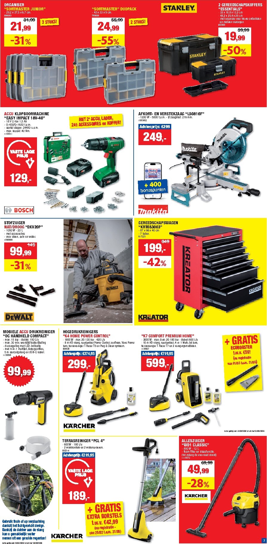 hubo - Huidige Hubo folder geldig van woensdag 15/04/2026 tot zondag 26/04/2026 - page: 7