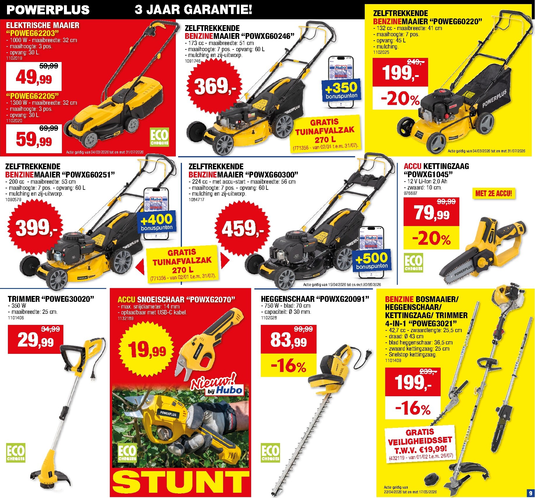 hubo - Huidige Hubo folder geldig van woensdag 22/04/2026 tot zondag 03/05/2026 - page: 9