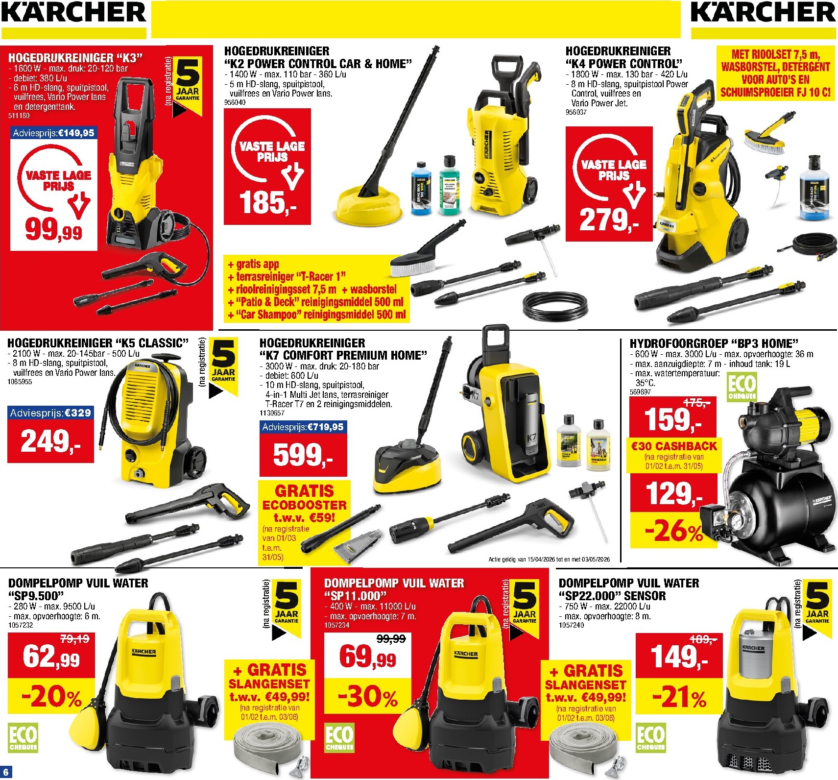 hubo - Huidige Hubo folder geldig van woensdag 22/04/2026 tot zondag 03/05/2026 - page: 6