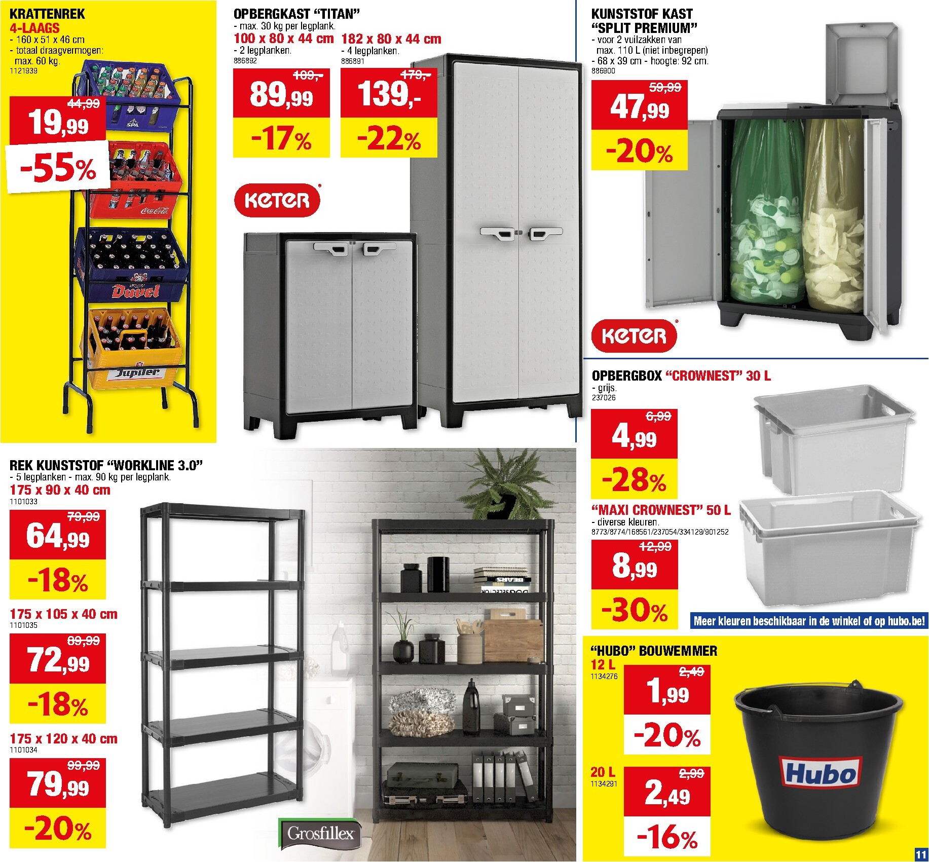 hubo - Huidige Hubo folder geldig van woensdag 22/04/2026 tot zondag 03/05/2026 - page: 11