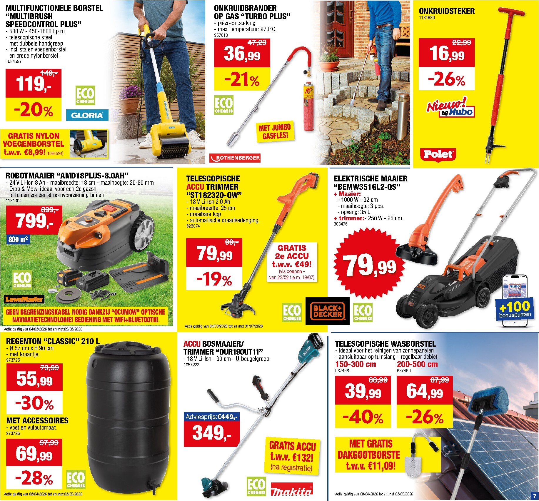 hubo - Huidige Hubo folder geldig van woensdag 22/04/2026 tot zondag 03/05/2026 - page: 7