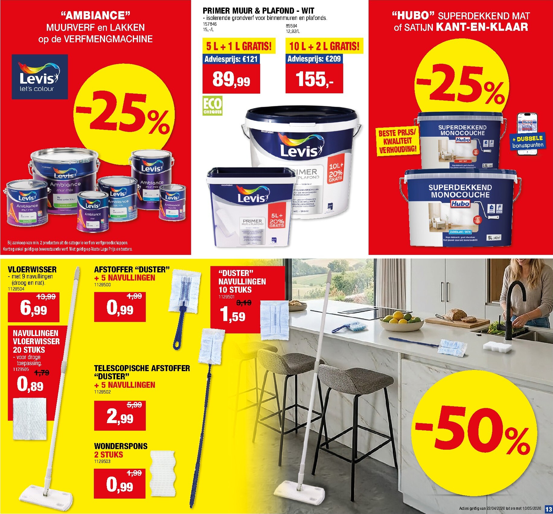 hubo - Huidige Hubo folder geldig van woensdag 22/04/2026 tot zondag 03/05/2026 - page: 13