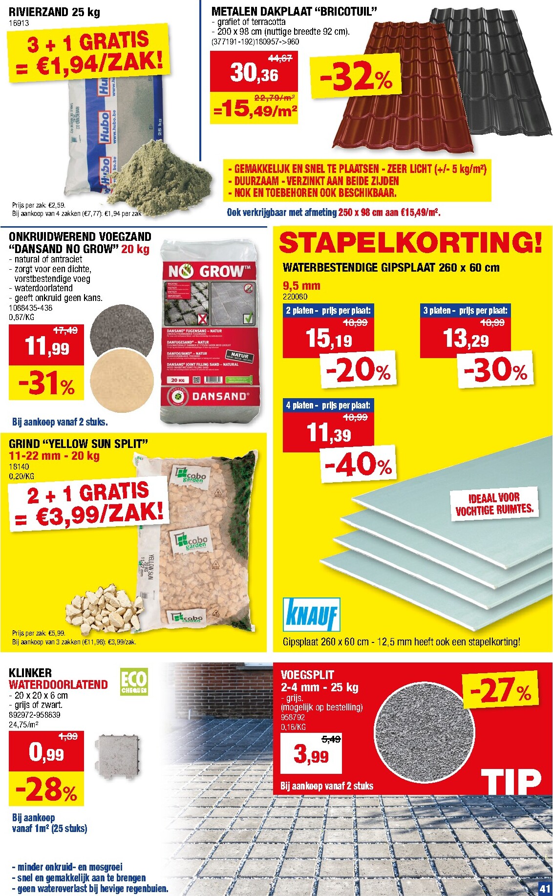 hubo - Huidige Hubo folder geldig van woensdag 29/04/2026 tot zondag 10/05/2026 - page: 41