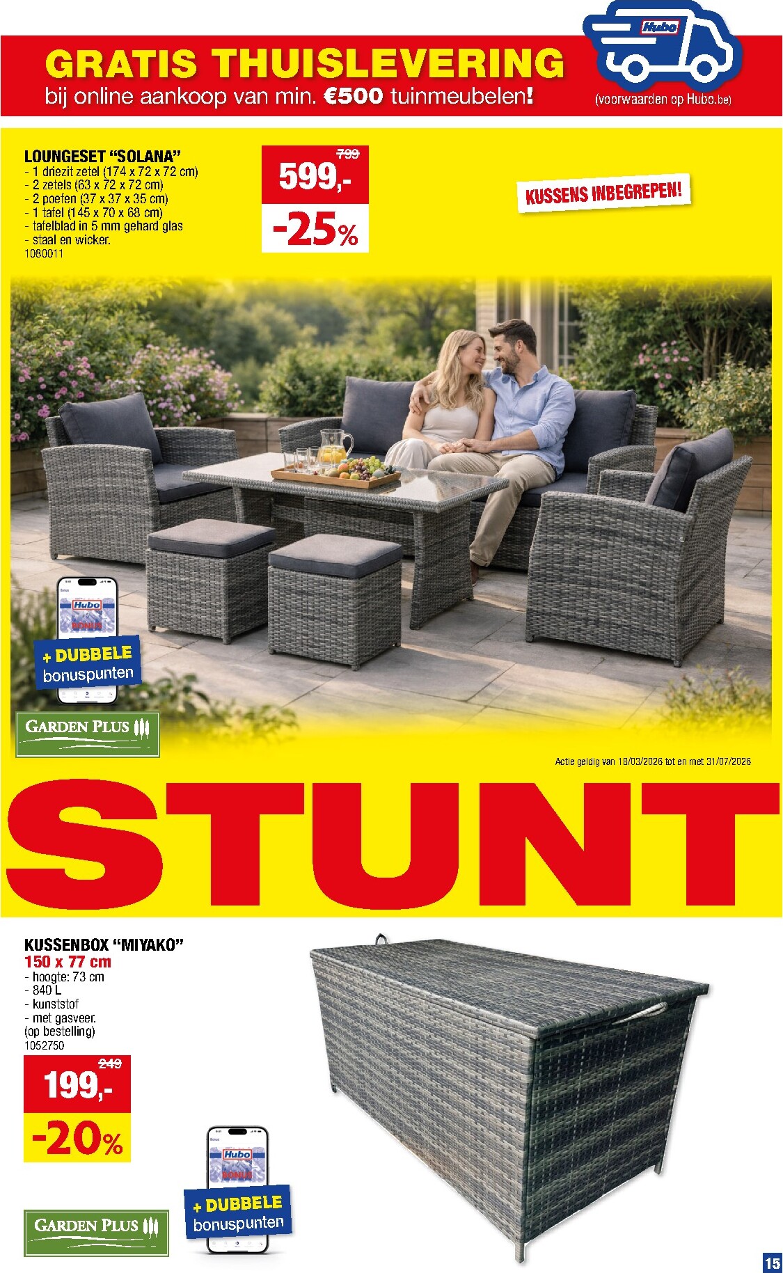 hubo - Huidige Hubo folder geldig van woensdag 29/04/2026 tot zondag 10/05/2026 - page: 15