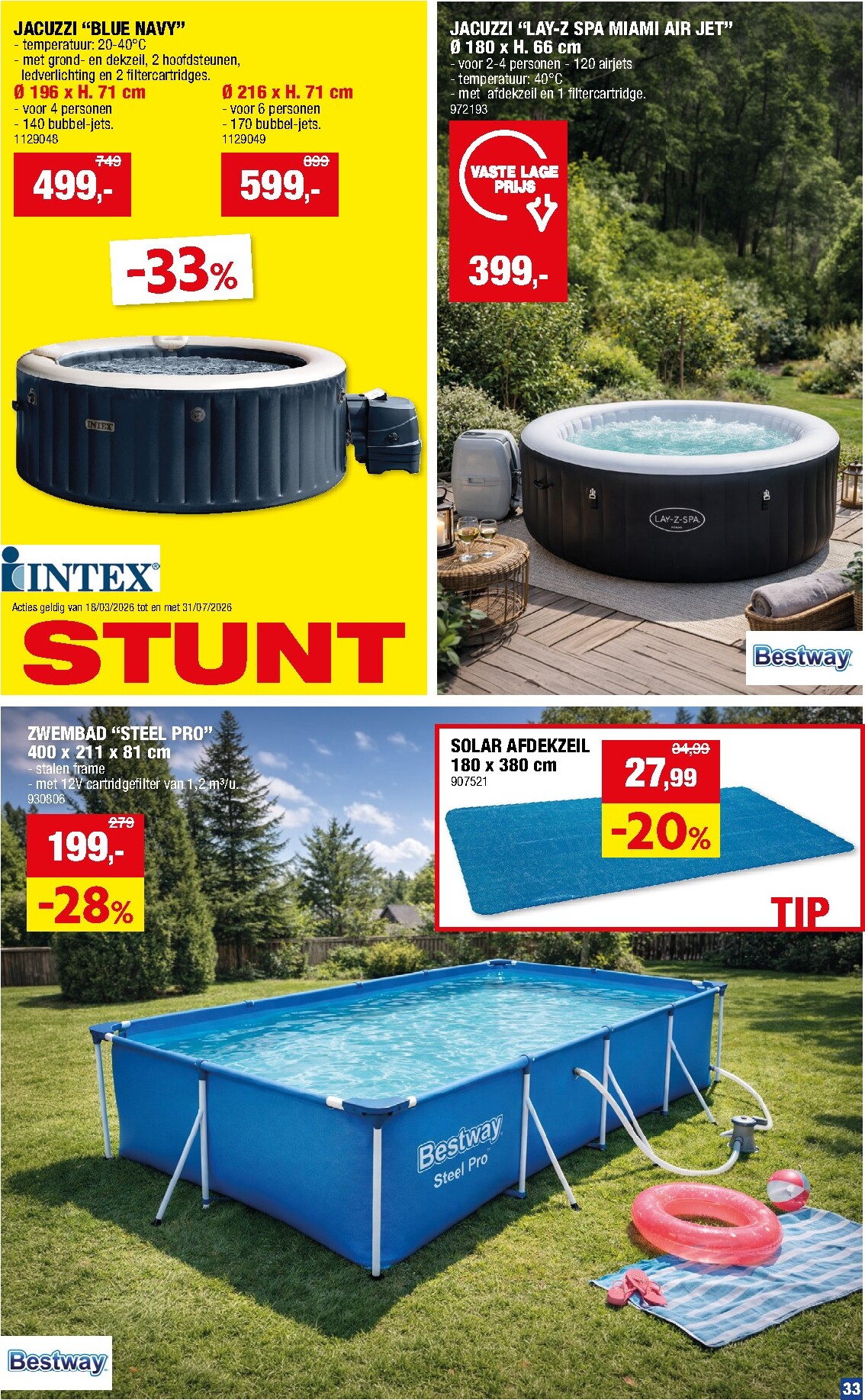 hubo - Huidige Hubo folder geldig van woensdag 29/04/2026 tot zondag 10/05/2026 - page: 33