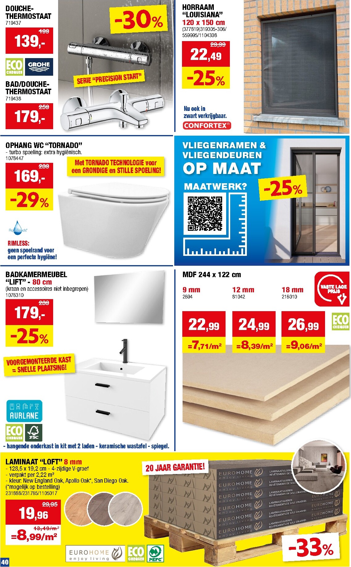 hubo - Huidige Hubo folder geldig van woensdag 29/04/2026 tot zondag 10/05/2026 - page: 40