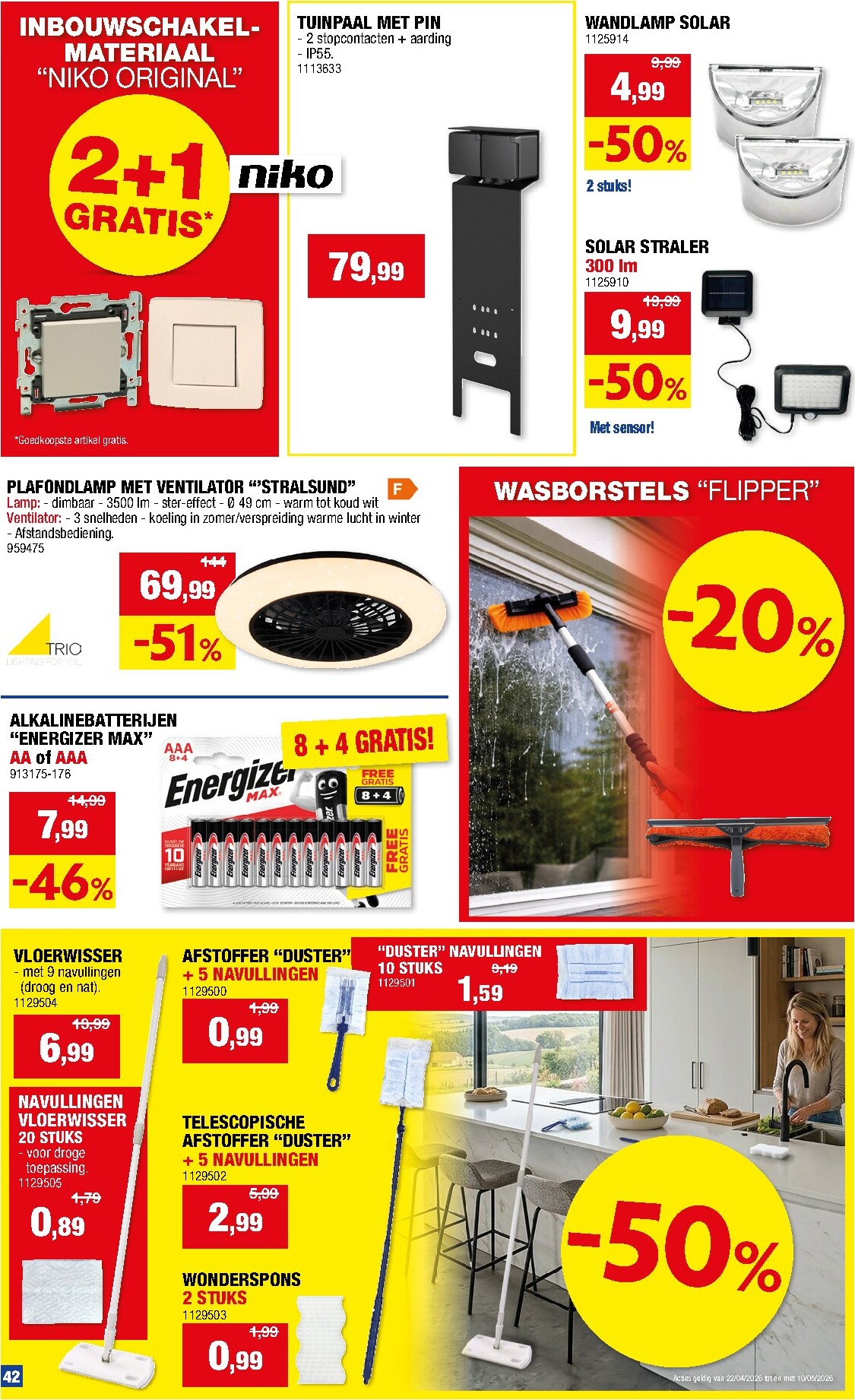 hubo - Huidige Hubo folder geldig van woensdag 29/04/2026 tot zondag 10/05/2026 - page: 42