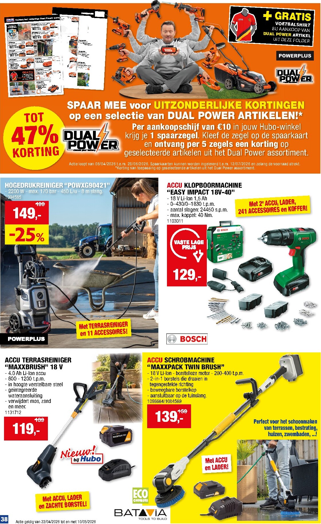hubo - Huidige Hubo folder geldig van woensdag 29/04/2026 tot zondag 10/05/2026 - page: 38