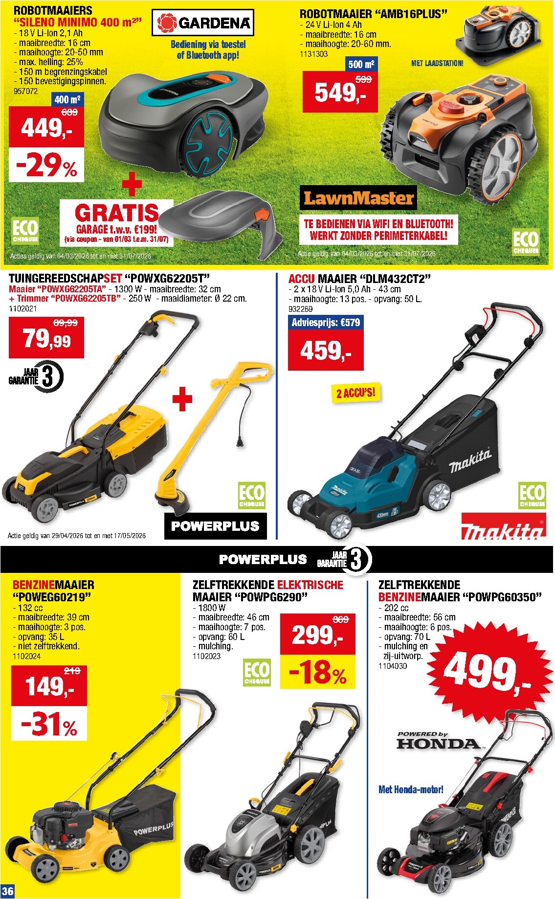 hubo - Huidige Hubo folder geldig van woensdag 29/04/2026 tot zondag 10/05/2026 - page: 36