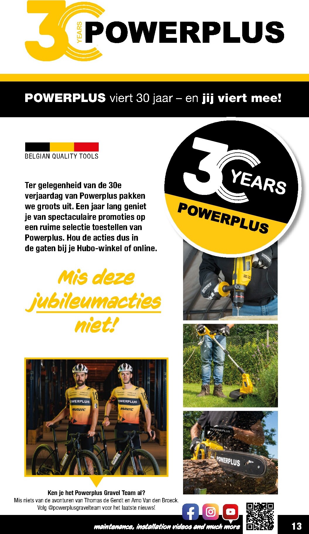 hubo - Huidige Hubo - Gereedschap folder geldig van vrijdag 01/05/2026 tot dinsdag 30/06/2026 - page: 13
