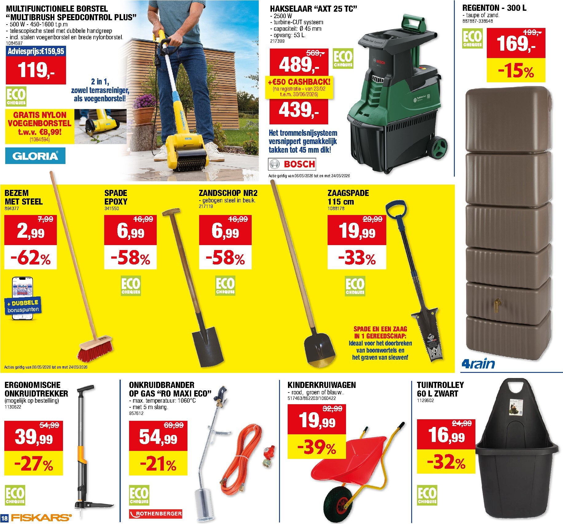 hubo - Huidige Hubo folder geldig van woensdag 13/05/2026 tot zondag 24/05/2026 - page: 18