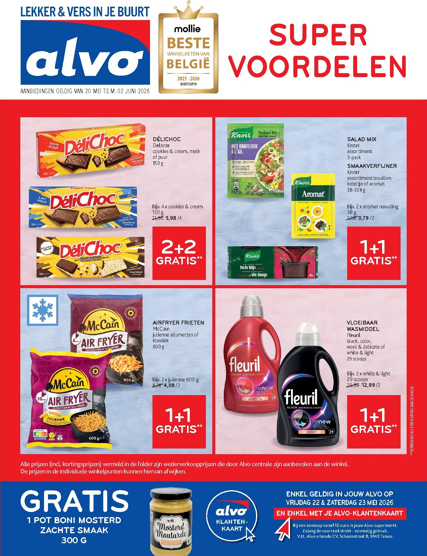 alvo - Huidige Alvo folder geldig van woensdag 20/05/2026 tot dinsdag 02/06/2026