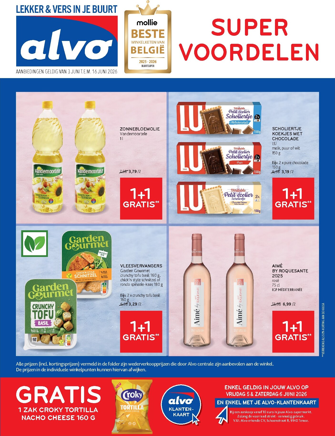 alvo - Huidige Alvo folder geldig van woensdag 03/06/2026 tot dinsdag 16/06/2026 - page: 1