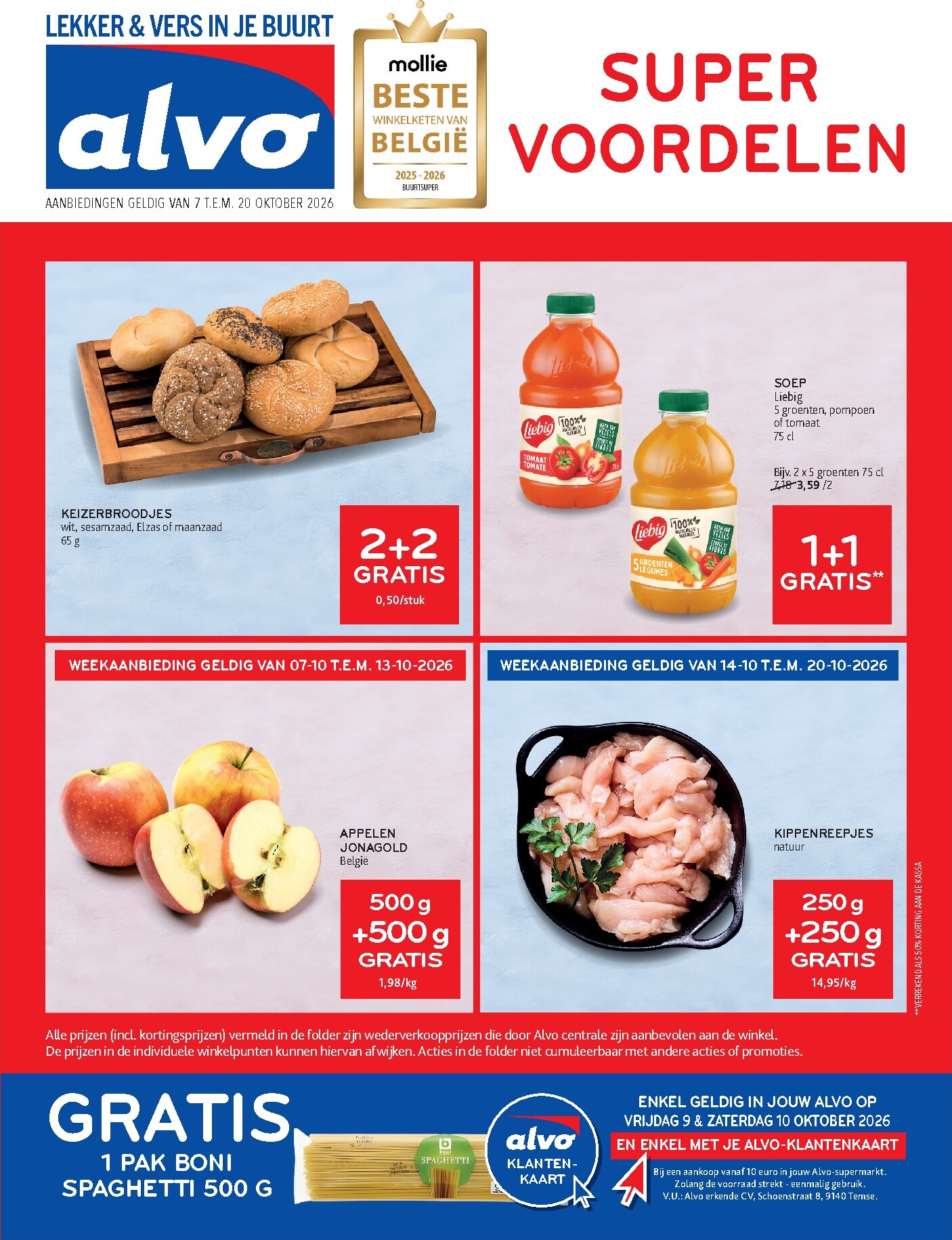 alvo - Huidige Alvo folder geldig van woensdag 07/10/2026 tot dinsdag 20/10/2026 - page: 1